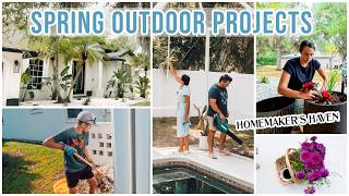 Spring Outdoor Refresh In Florida | A Homemaker's Haven | Day in the Life