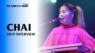 CHAI Interview at Maho Rasop Festival 2019