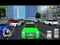 Simulator Green Police Car - Parking Frenzy - Android Gameplay #8