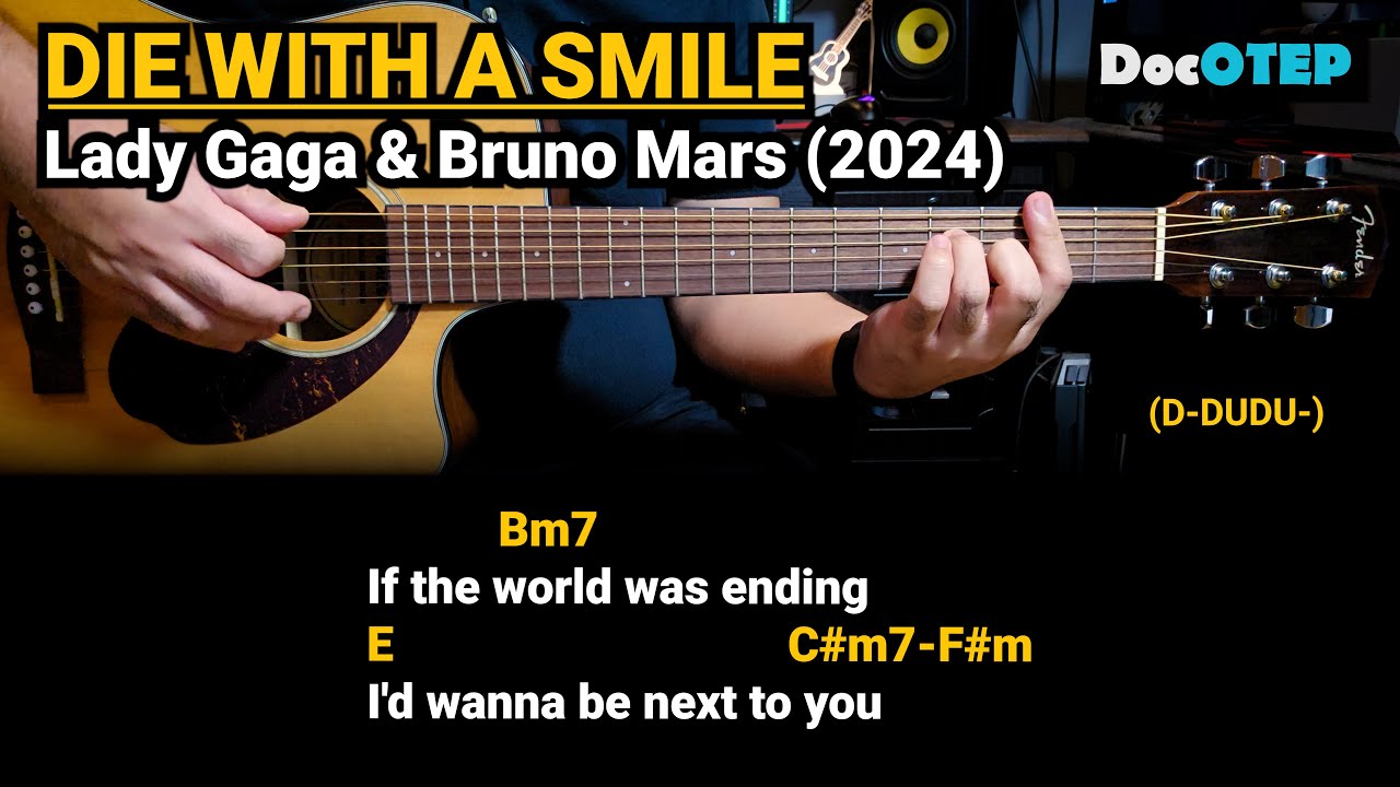 Die With A Smile - Lady Gaga & Bruno Mars (2024) Easy Guitar Chords Tutorial with Lyrics Die With A Smile - Lady Gaga & Bruno Mars (2024) Easy Guitar Chords Tutorial with Lyrics