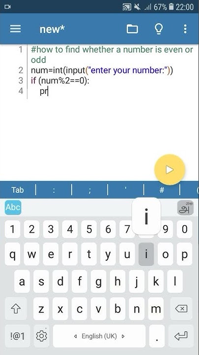 how to check a number is even or odd in python #shorts #short #python ...