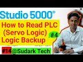 How to read PLC Backup of Servo Drive in Studio 5000 of Kinetix 51000 | Kinetix 5100 | Sudark Tech