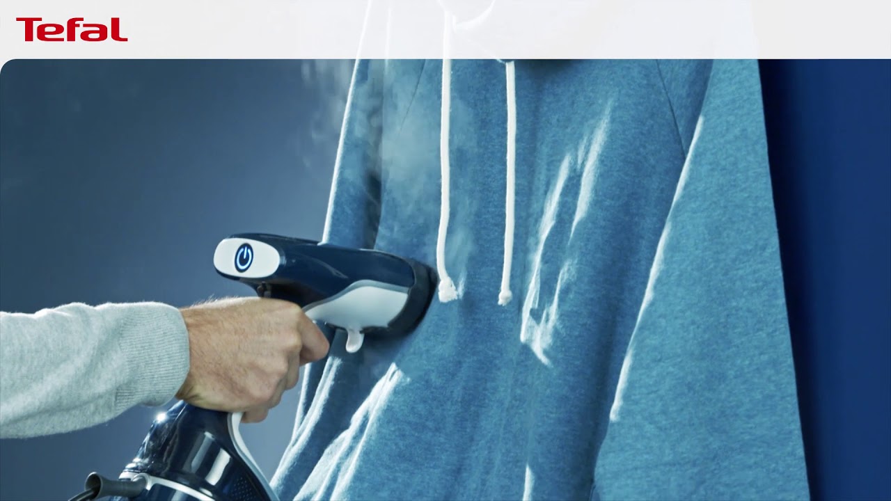 How To Steam A Hoodie Tefal Handheld Garment Steamers YouTube