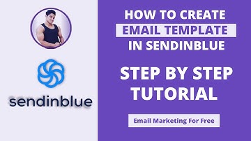 How To Create Email Template In Sendinblue   step by step tutorial   Learn Email Marketing