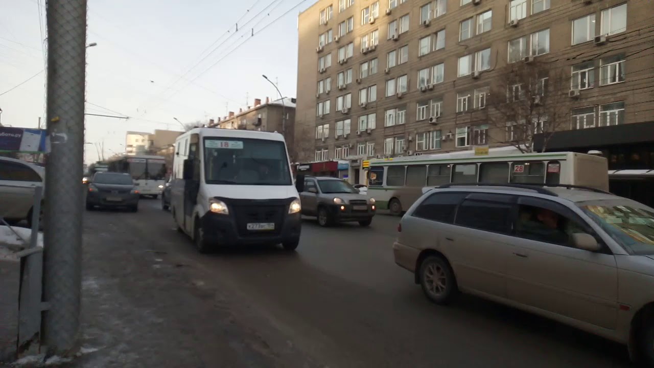 Новая Маршрутка белого цвета. - YouTube