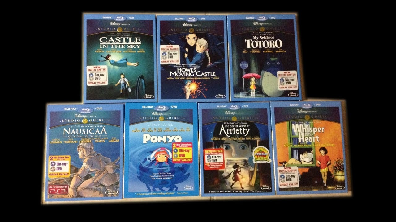 My Studio Ghibli Blu-ray Collection - YouTube