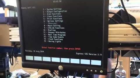 Express / Expression Family | Mirroring DMX Ports