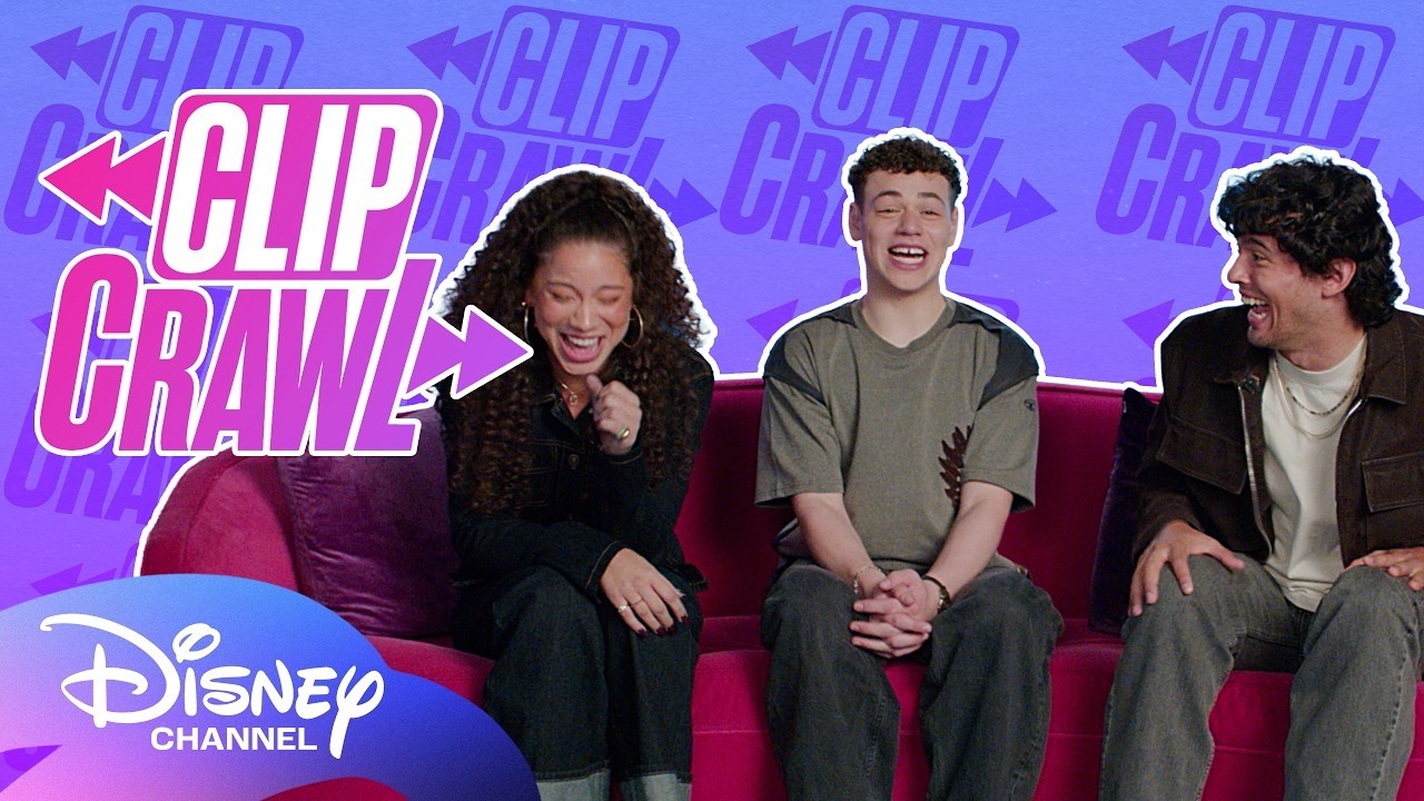 Casts from Descendants 5 & ZOMBIES 4 React to Iconic Disney Moments! ✨ | Clip Crawl | Disney Channel