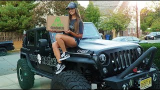 Alien Sunshade  Install & Review On My Jeep Wrangler!
