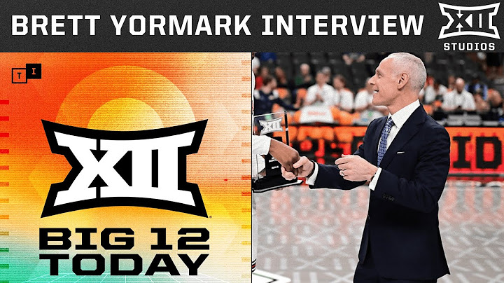 Commissioner Brett Yormark Talks PayPal Partnership & CFP Format | Big 12 Today Interviews