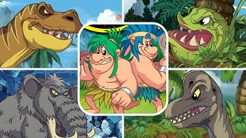 New Joe & Mac - All Bosses [Remake]