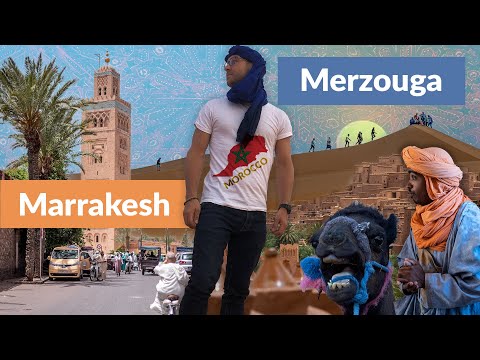 🇲🇦 Morocco | Best 3 Day Trip from Marrakesh! | Riding Camels in the Sahara #morocco #travel #dbtrvl