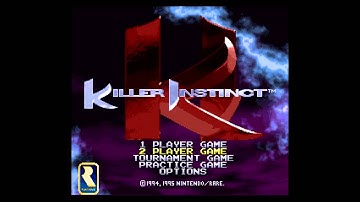 Killer Instinct - Original SNES theme HD