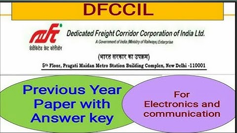 DFCCIL Previous Year Paper | DFCCIL Paper For ECE | DFCCIL Recruitment 2021 | Exam Guru