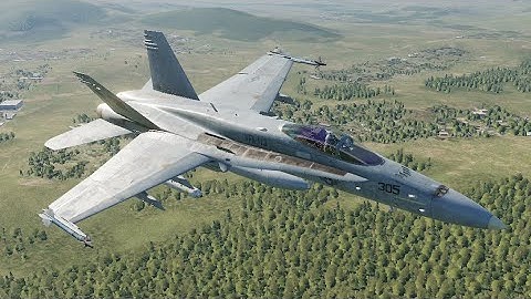 #digitalcombatsimulator - Reacquainting myself in the Hornet (F/A-18C)
