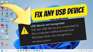 how to fix usb device not recognized in windows 11/10 [2024 updated]