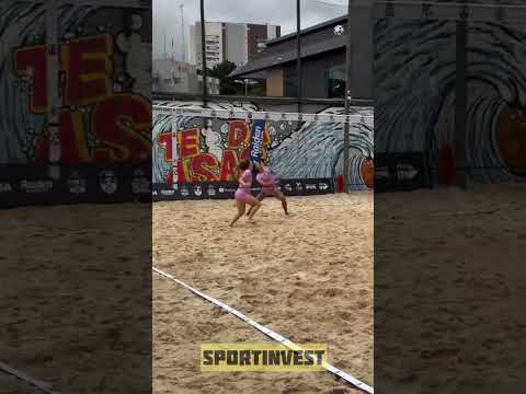 Women’s Footvolley – Pure Beauty in Motion! #sportinvest #footvolley #sportwomen #beachsports