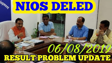 NIOS D. El. Ed RESULT PROBLEM NEW UPDATE