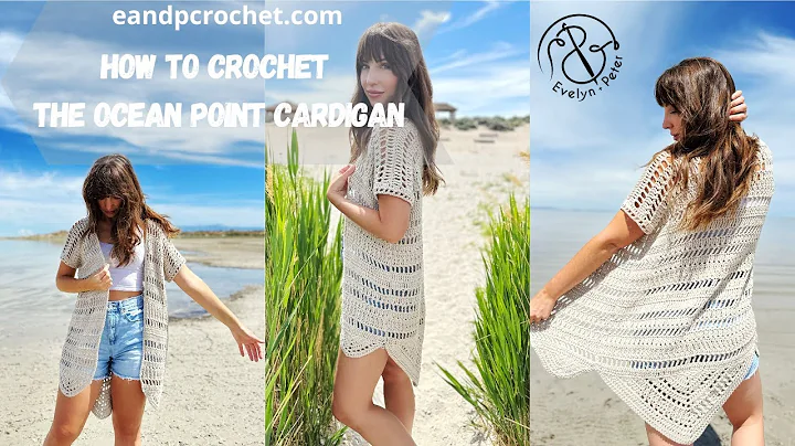 How To Crochet A Cute Boho Cardigan- The Ocean Point Cardigan