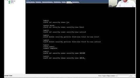 Juniper vSRX Firewall Configuration (Policy, View, Save, Load Factory default & Request Power Off)