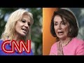 Pelosi and Conway have testy exchange at the White House