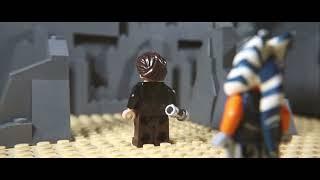 Dark Anakin vs Ahsoka Live or Die Scene (Stop Motion Recreation)