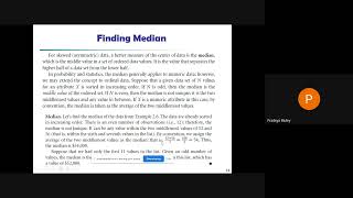 Data Objects Attributes, Statistical Description of Data