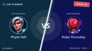S69 War 11: Phyla Vell vs 50 Ruby Thursday