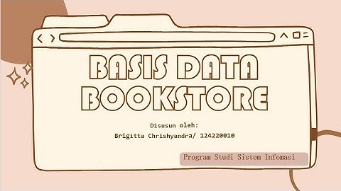 Presentasi Tugas Akhir Manajemen Basis Data - DBMS