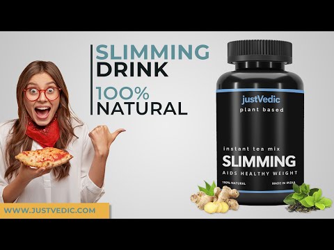 Justvedic Slimming Drink Mix - Helps with Weight Loss & Fat Reduction #justvedic #slimmingdrinkmix