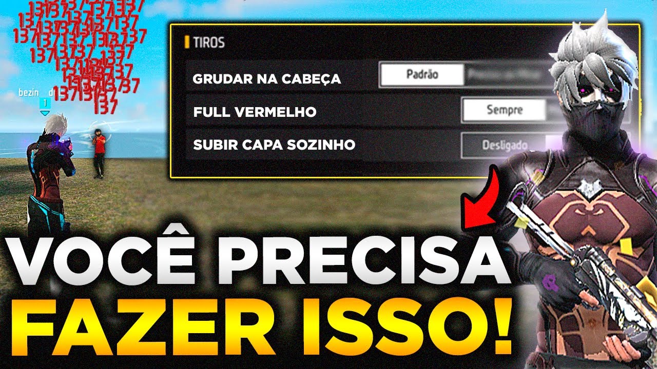 MELHOR PRECISO EM MIRA DO FREE FIRE