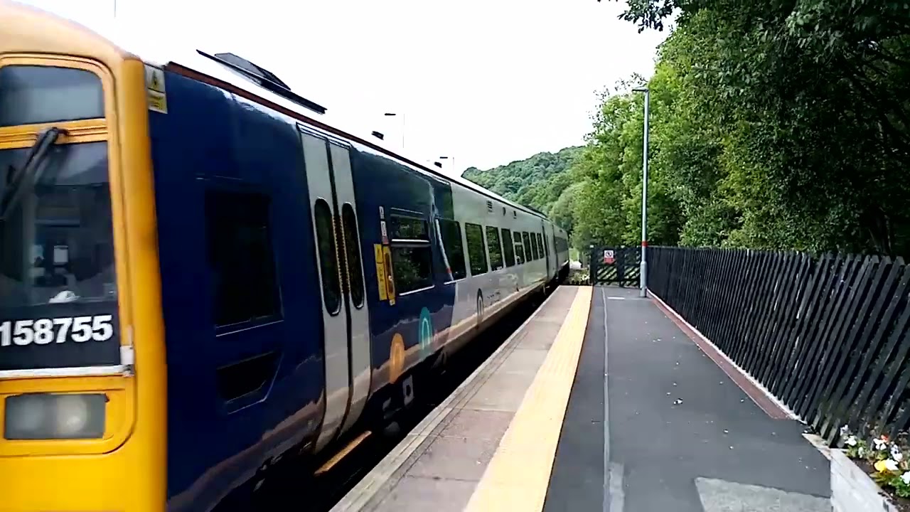 Todmorden Railway Station ENGLAND UK YouTube