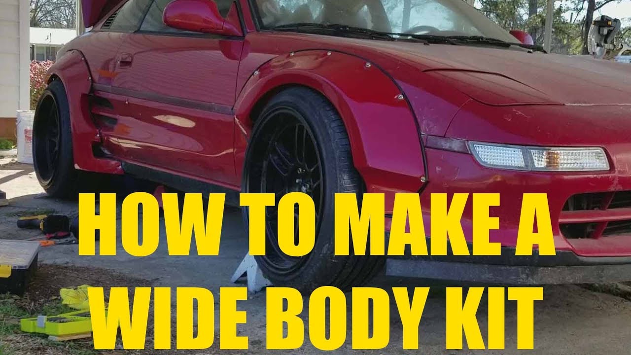 How to Make a Wide Body Kit - YouTube