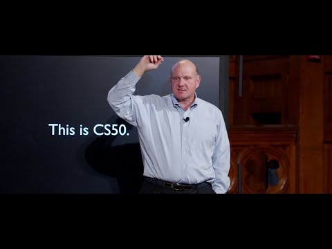 CS50 2014 - CS50 Lecture by Steve Ballmer