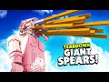 Launching GIANT SPEARS At Ragdoll Humans in Teardown Mods