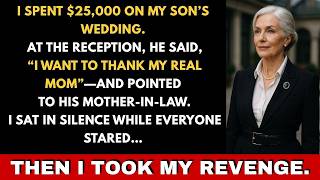 I spent 25000 on my sons wedding what he did next shattered me