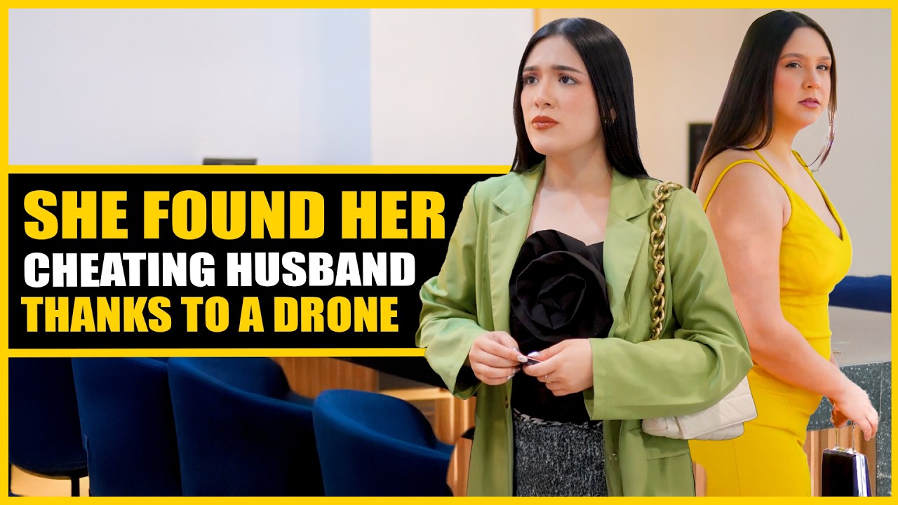 She found her cheating husband thanks to a drone YouTube