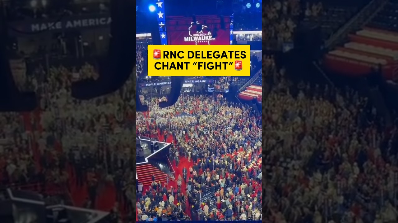 RNC Delegates Chant 'FIGHT' During Convention