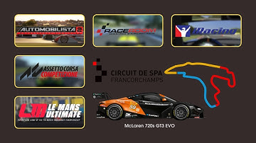 LMU vs AMS2 vs ACC vs R3E vs iRacing - ultimate comparison