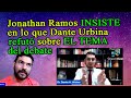 Jonathan Ramos INSISTE en lo que Dante Urbina ya le refutó sobre EL TEMA del debate | @danteaurbina