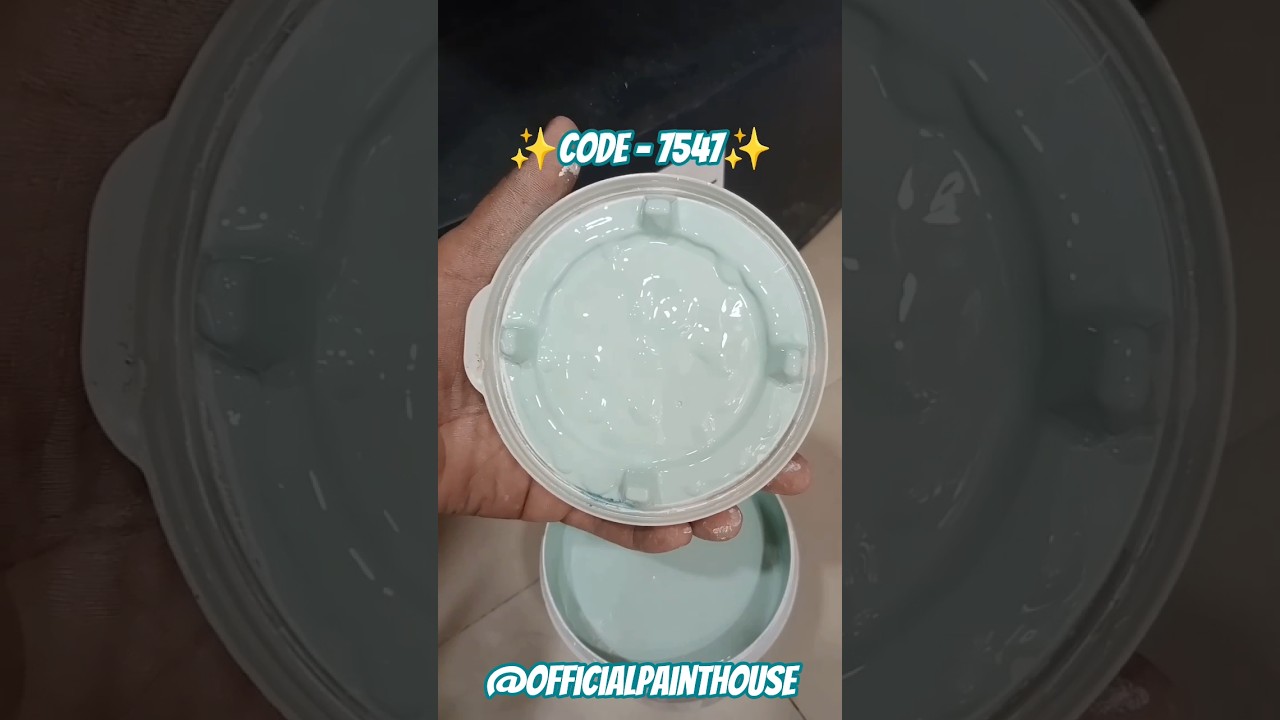 Asian Paints Royale Shyne | Shade - Mint Crush (Code: 7547) | Luxury Interior Wall Finish ✨