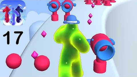 Blob Runner 3D - Gameplay All Levels #17