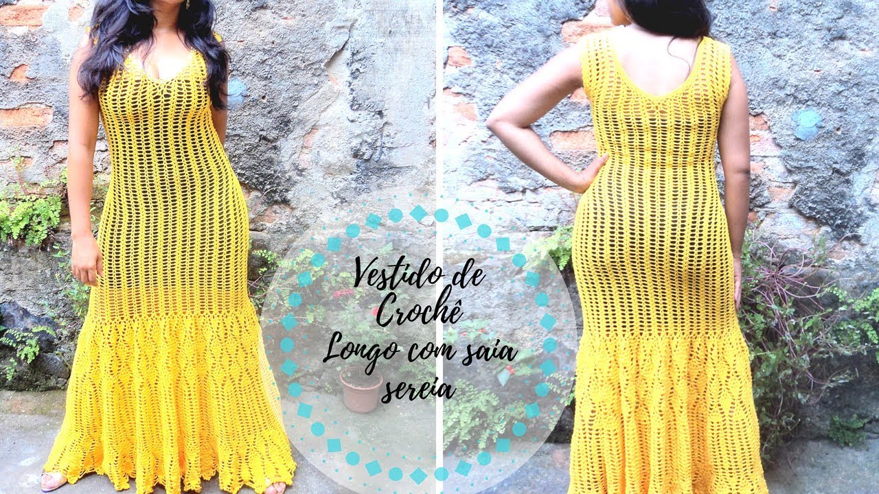 vestidos de croche mercado livre