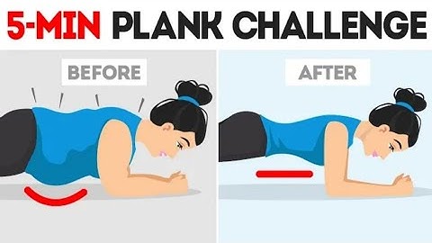 5-MINUTE PLANK WORKOUT for Beginners with Timer (no noise exercises) Strong Abs & Core Variations