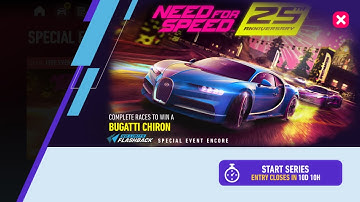 Need For Speed No Limits: Bugatti Chiron | Need For Speed 25th Anniversary (Day 2 - Shift)