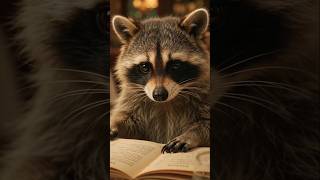 🦝 Raccoon Visits a Restaurant Like a Human 🍽️😳 | Realistic AI Animal Story #shorts #feedingrobot #ai