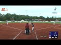 16 U-18 Women's Softball European Championship: Denmark VS Sweden