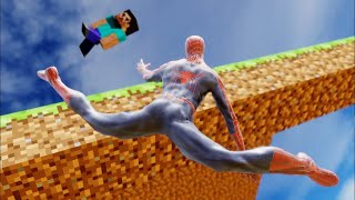 Spiderman Softbody Simulation Animation screenshot 1