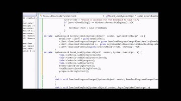 Visual C++ 2008 Tutorial: Advanced Downloader (Part 2 HD)