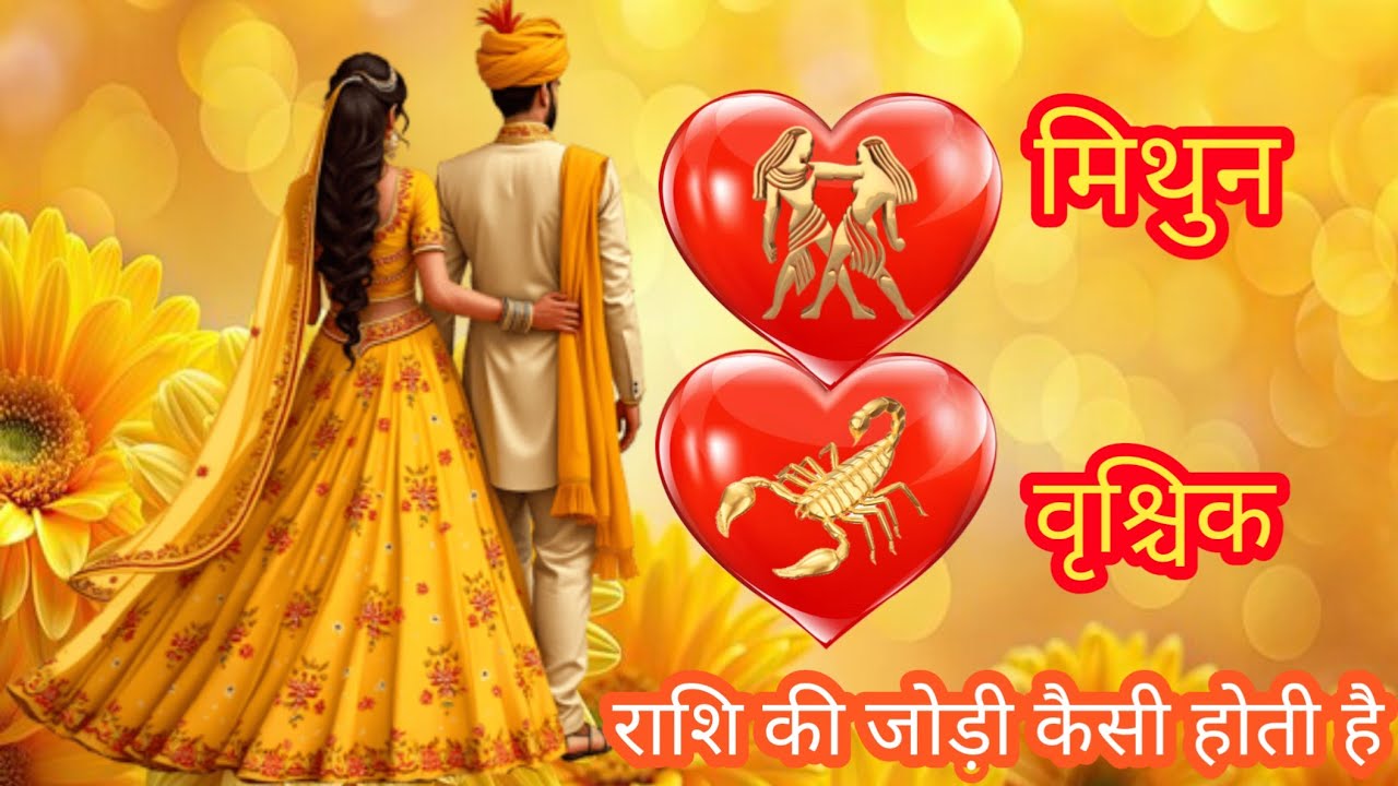 मिथुन और वृश्चिक राशि की जोड़ी कैसी होती है?Mithun aur vrishchik rashi ki jodi@PKrashifal